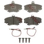 Set placute frana fata TRW GDB400, Dacia