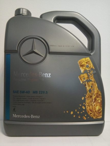 Ulei Motor Original MERCEDES BENZ 5W40 (MB 229.5) 5L