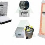 Pachet filtre Dacia Logan   Sandero 1.5 Dci Euro 3 - OE