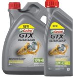 Ulei motor Castrol GTX Ultraclean A3/B4, 10W40, 4L +1L